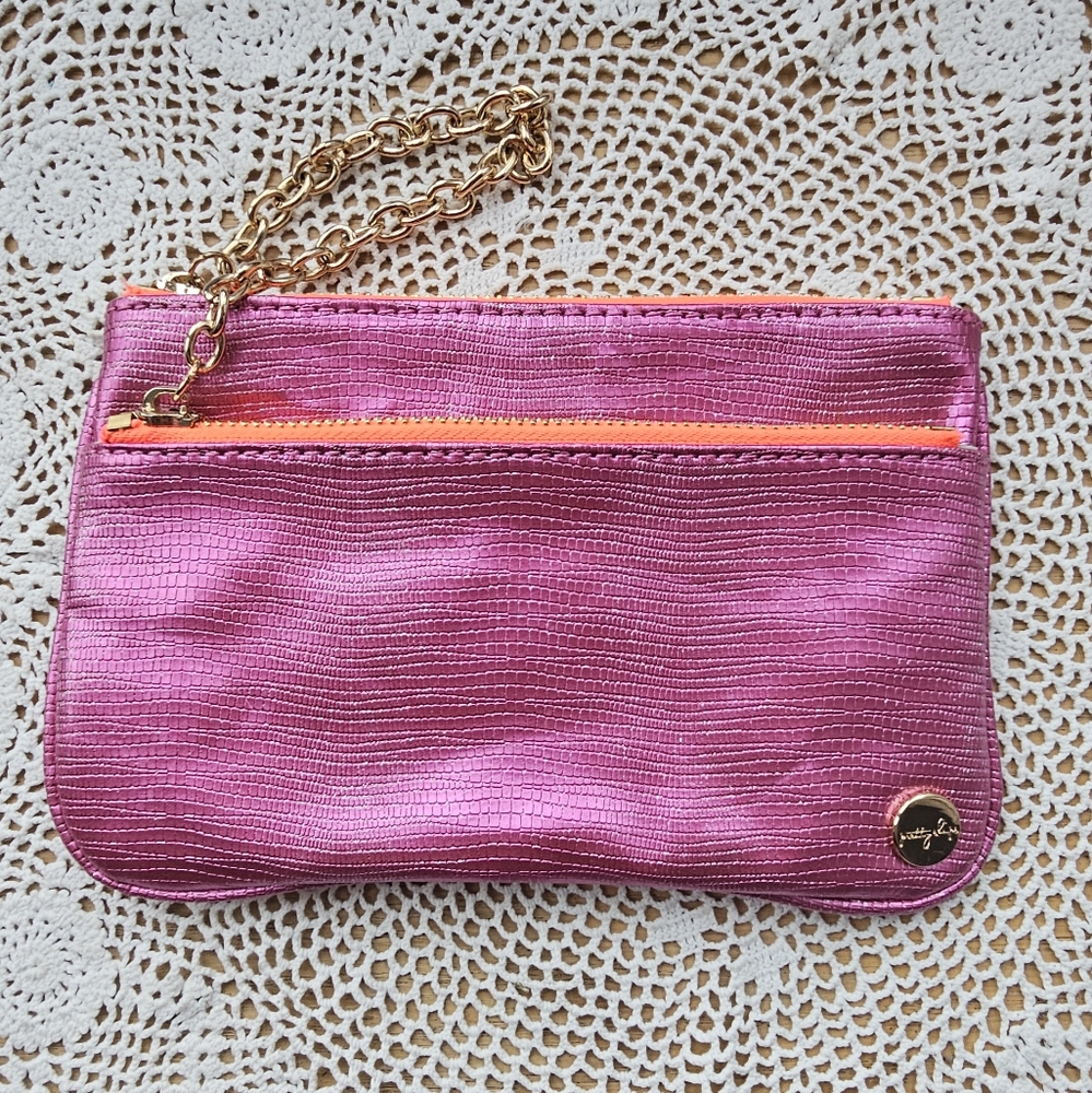 Pritty Ship Wristlet Bright Pink NWOT